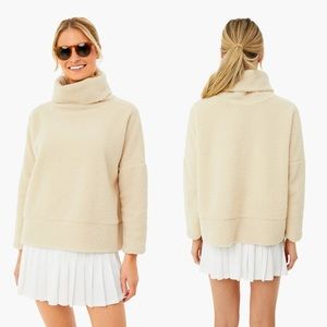 Tuckernuck Cream Cowl Neck Sweater